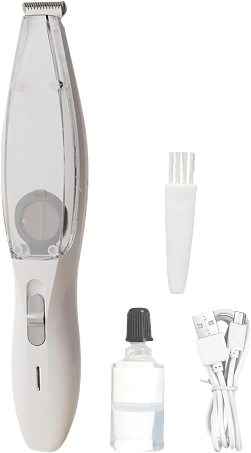 ماشین اصلاح پنجه سگ برای نظافت - ماشین اصلاح ناخن شارژی کم صدا - ماشین اصلاح سگ برای نظافت، برای گربه ها، توله سگ ها، حیوانات خانگی نژاد کوچک و بزرگ، ریزش موی پوشش ضخیم