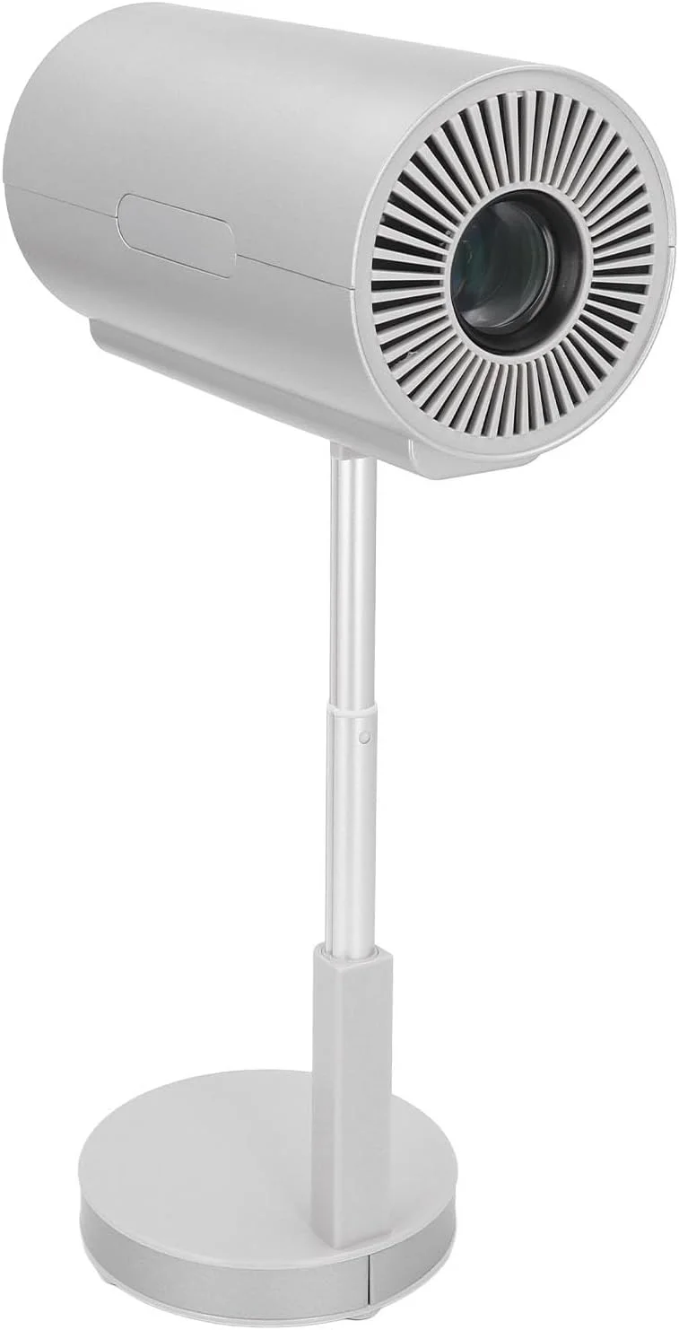 پروژکتور Gearwell، ویدئو پروژکتور، نمایشگر سینمای خانگی، پروژکتور ویدئویی 4K با کنترل صوتی 1G 8G BT قابل حمل با براکت مخفی برای سینمای خانگی