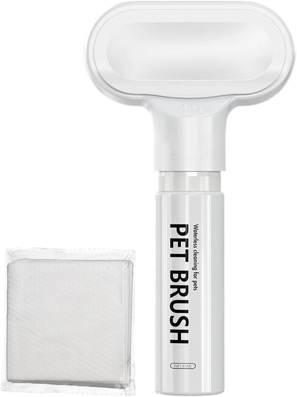 Dog Bathing Brush,with Soap Dispenser Portable - Dog Shampoo Brush Scrubber - for Short Long Haired Puppy Cat Kitten Bunny Cleaning Grooming Shower Home