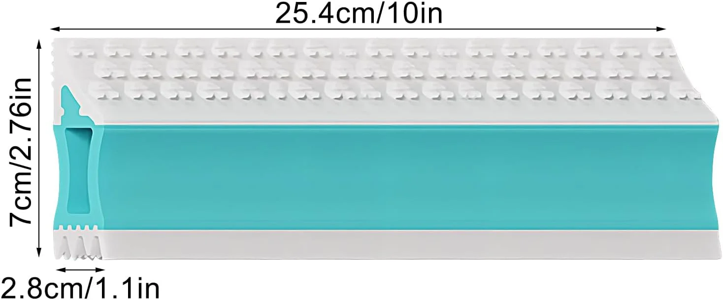 ابزار حذف موی سگ | برس تمیز کننده لباس دو طرفه و قابل استفاده مجدد، پاک کننده مو | برای تخت، مبل، فرش، مبلمان ماشین و کاناپه ابزار حذف موی سگ | برس تمیز کننده لباس دو طرفه و قابل استفاده مجدد، پاک کننده مو | برای تخت، مبل، فرش، مبلمان ماشین و کاناپه