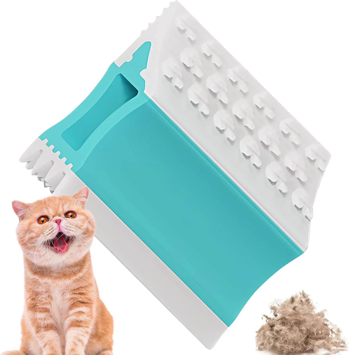 ابزار حذف موی سگ | برس تمیز کننده دو طرفه و قابل استفاده مجدد، برس تمیز کننده موی مبلمان | مناسب برای تخت، مبل، فرش، ماشین، مبلمان و کاناپه