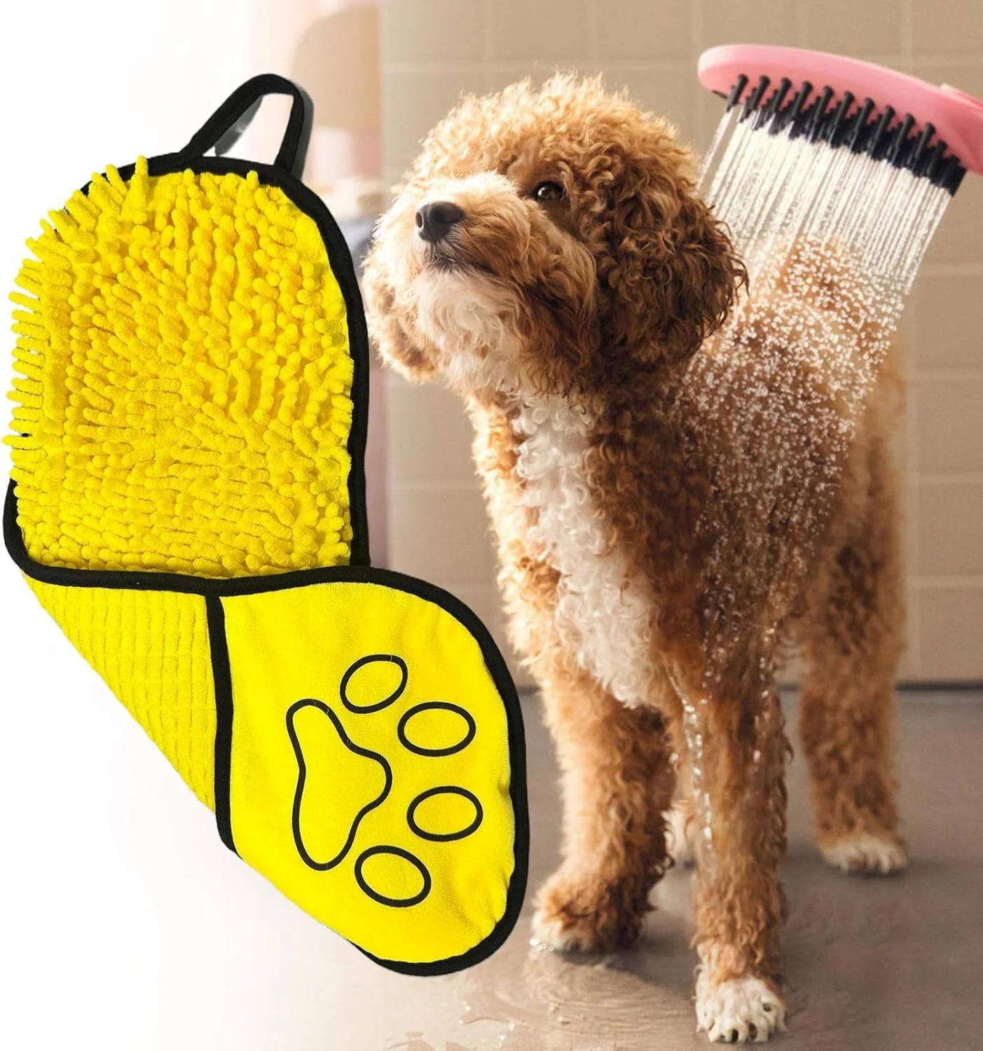 حوله خشک کن سگ - حوله های شستشوی سریع خشک شونده قابل شستشو | - برای تمیز کردن توله سگ، گربه، شیشه، پنجره، درب، شستن ماشین، منزل، داخل و خارج از منزل حوله خشک کن سگ - حوله های شستشوی سریع خشک شونده قابل شستشو | - برای تمیز کردن توله سگ، گربه، شیشه، پنجره، درب، شستن ماشین، منزل، داخل و خارج از منزل