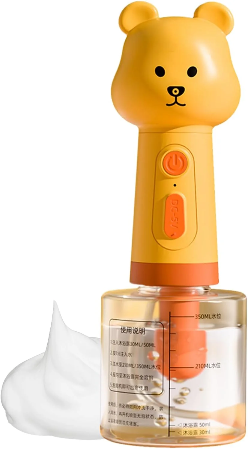 اسپری شامپو سگ | اسپری شامپو سگ - فوم ساز طرح خرس برای حمام توله سگ، نگهداری پوشش، مراقبت های اسپا، نظافت لانه اسپری شامپو سگ | اسپری شامپو سگ - فوم ساز طرح خرس برای حمام توله سگ، نگهداری پوشش، مراقبت های اسپا، نظافت لانه