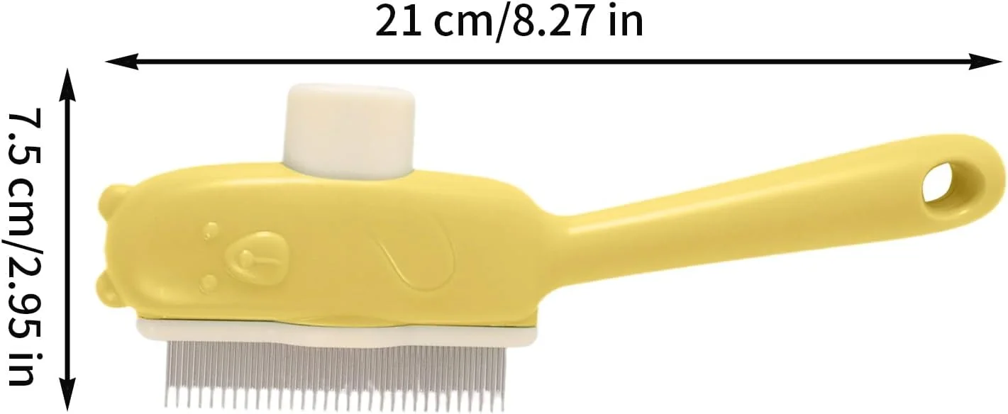 برس مو سگ - شانه گره باز کن گربه دکمه خرسی - برس نظافت حیوانات خانگی ابزار ماساژ برای تمیز کردن حمام روزانه سگ در فضای باز و داخل خانه آپارتمان برس مو سگ - شانه گره باز کن گربه دکمه خرسی - برس نظافت حیوانات خانگی ابزار ماساژ برای تمیز کردن حمام روزانه سگ در فضای باز و داخل خانه آپارتمان