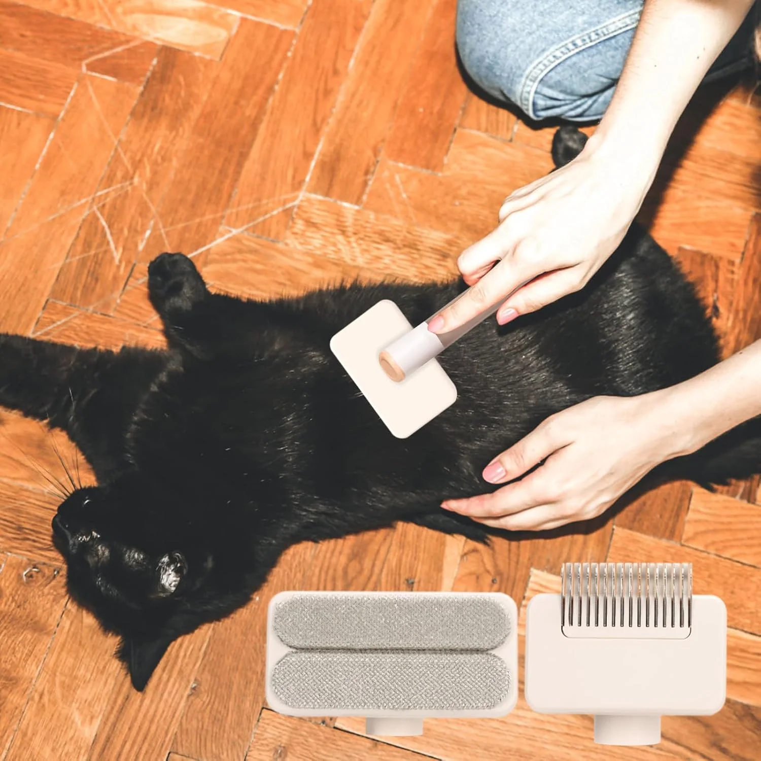 برس گربه برای ریزش مو - شانه ابزار ماساژ حیوانات خانگی، پاک کننده پرز، برس گربه مو بلند، برای سگ ها توله سگ ها بچه گربه ها سالن خانه حمام اسپا دوش مسافرت در فضای باز برس گربه برای ریزش مو - شانه ابزار ماساژ حیوانات خانگی، پاک کننده پرز، برس گربه مو بلند، برای سگ ها توله سگ ها بچه گربه ها سالن خانه حمام اسپا دوش مسافرت در فضای باز