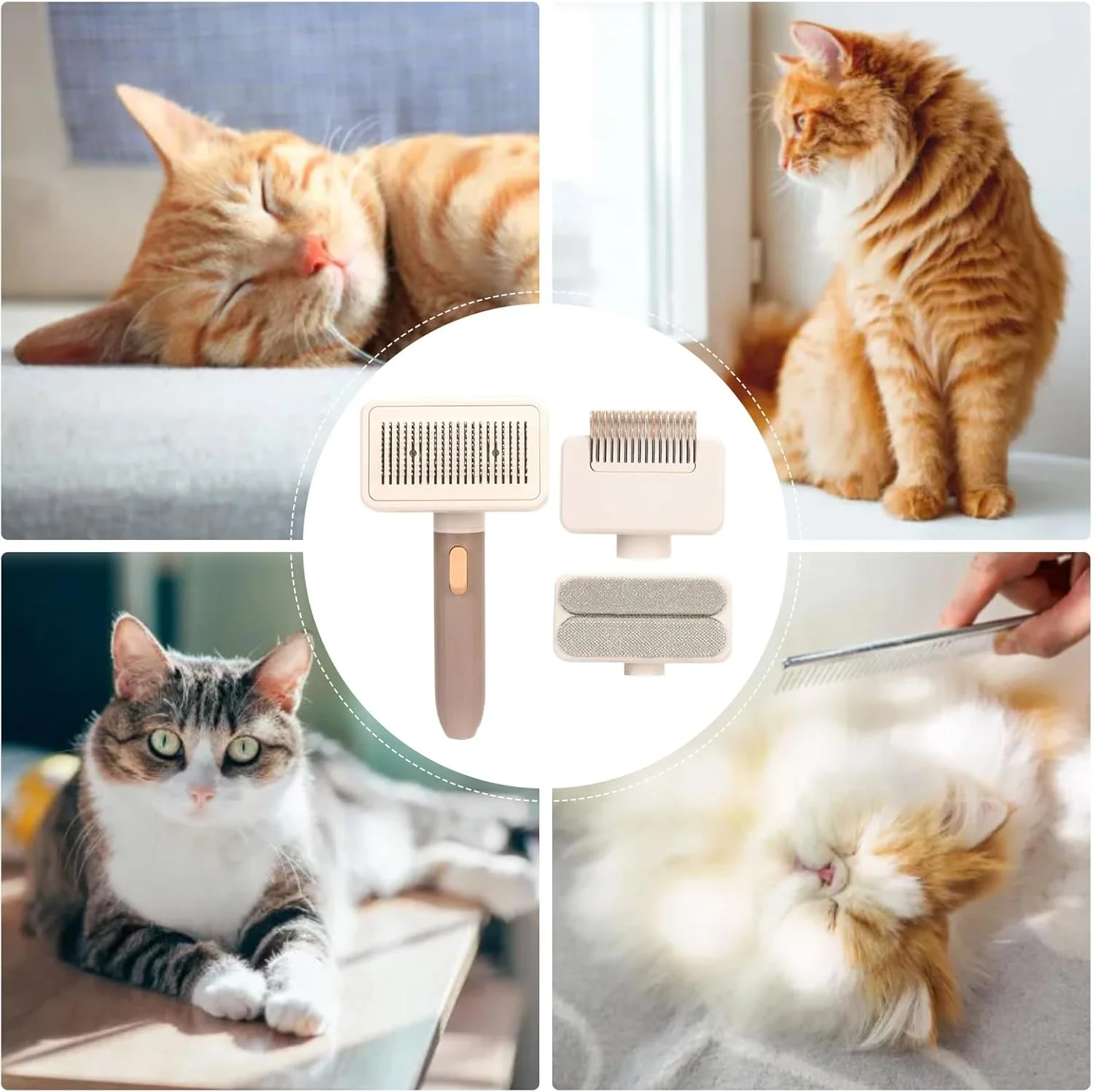 برس گربه برای ریزش مو، ابزار شانه ماساژ و نظافت حیوانات خانگی | برس موی حیوانات خانگی، برای سگ ها، توله سگ ها، بچه گربه ها، استفاده در منزل، سالن، حمام، اسپا، دوش، مسافرت در فضای باز برس گربه برای ریزش مو، ابزار شانه ماساژ و نظافت حیوانات خانگی | برس موی حیوانات خانگی، برای سگ ها، توله سگ ها، بچه گربه ها، استفاده در منزل، سالن، حمام، اسپا، دوش، مسافرت در فضای باز