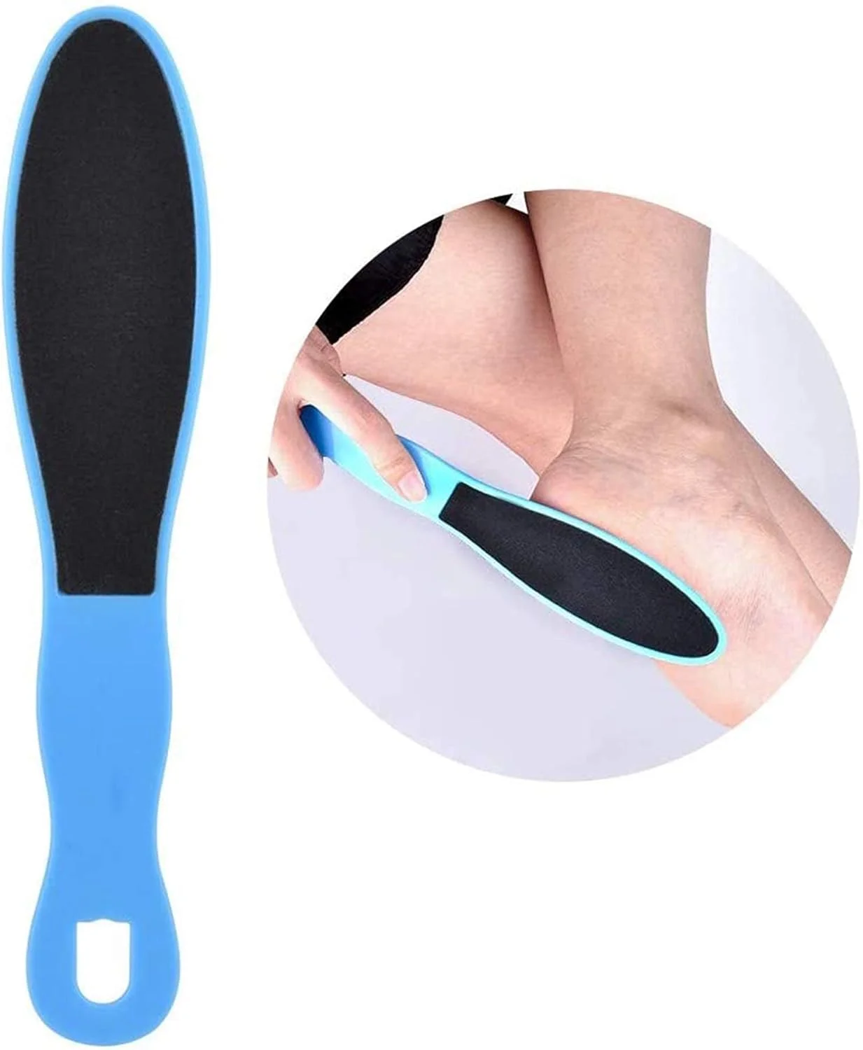 ست پدیکور حرفه ای 7 تکه KASTWAVE، 8 در 1 فایل های پای استیل ضد زنگ، ابزار پدیکور مراقبت از پا، ست ابزار تمیز کننده پوست مرده پا، ناخن گیر ناخن پا، ست مراقبت از پا