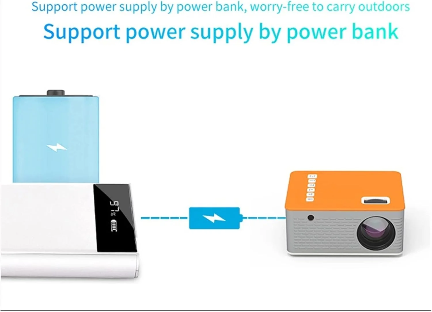 پروژکتور کوچک قابل حمل CBWCCY UC28D 20,000H پخش کننده رسانه خانگی با کیفیت بالا Full 1080P HD پشتیبانی از USB/AV/Screencast برای تلفن/تلویزیون پروژکتور کوچک قابل حمل CBWCCY UC28D 20,000H پخش کننده رسانه خانگی با کیفیت بالا Full 1080P HD پشتیبانی از USB/AV/Screencast برای تلفن/تلویزیون