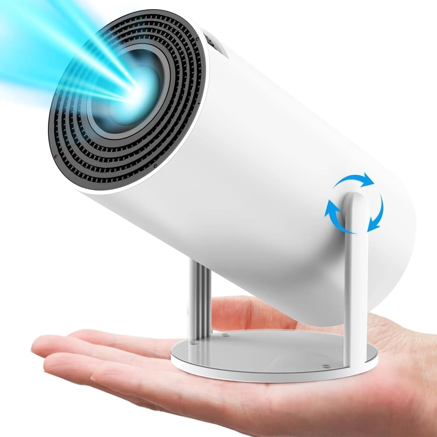 پروژکتور مینی قابل حمل HY300 PRO، پشتیبانی از 4K 1080P با WIFI6 دو بانده 5G بی سیم 5.0 بلوتوث اندروید 11، 160 ANSI، چرخش 180 درجه، تصحیح خودکار کیستون، پروژکتور ویدئویی صفحه نمایش 35 تا 130 اینچ پروژکتور مینی قابل حمل HY300 PRO، پشتیبانی از 4K 1080P با WIFI6 دو بانده 5G بی سیم 5.0 بلوتوث اندروید 11، 160 ANSI، چرخش 180 درجه، تصحیح خودکار کیستون، پروژکتور ویدئویی صفحه نمایش 35 تا 130 اینچ