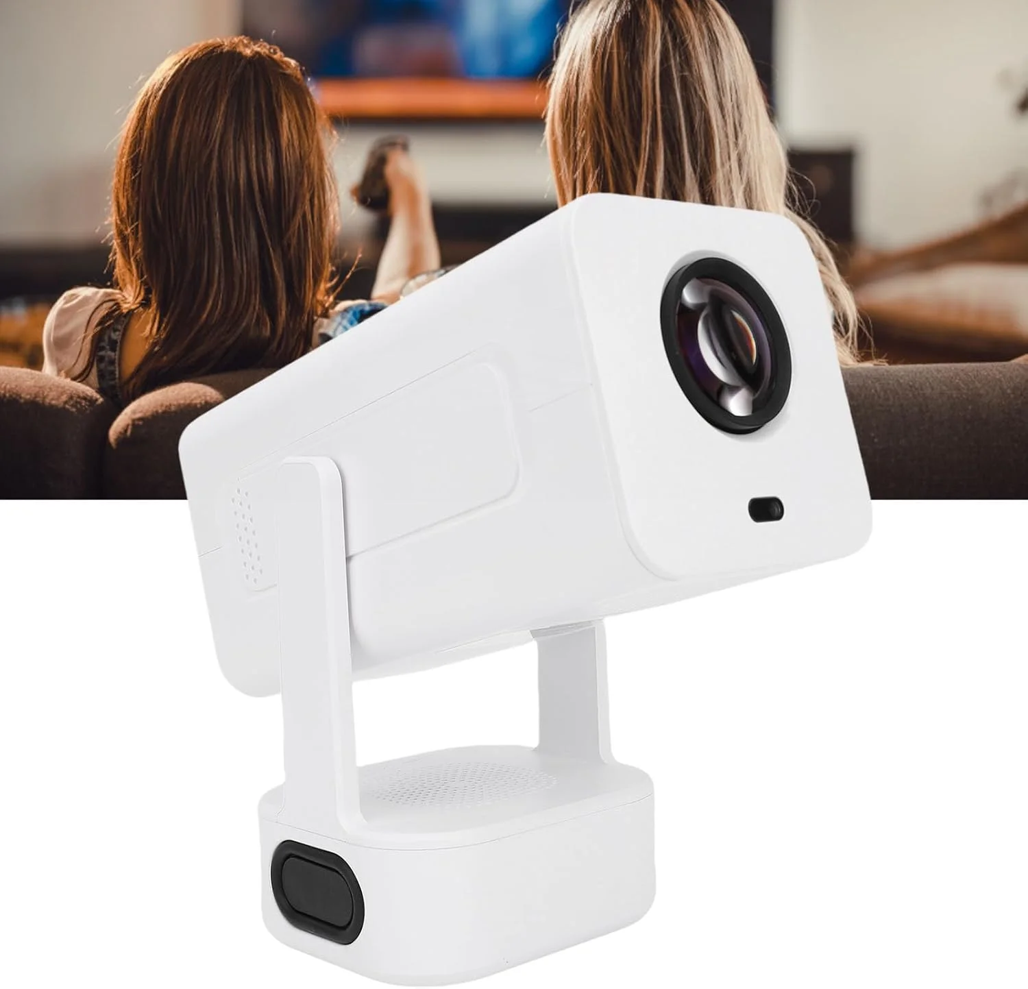 پروژکتور هوشمند قابل حمل Annadue با پشتیبانی از 4K، پروژکتور فیلم WiFi بلوتوث 5.2 با کنترل از راه دور، Keystone خودکار، برای لپ تاپ، تلفن، سینمای خانگی (دوشاخه UK) پروژکتور هوشمند قابل حمل Annadue با پشتیبانی از 4K، پروژکتور فیلم WiFi بلوتوث 5.2 با کنترل از راه دور، Keystone خودکار، برای لپ تاپ، تلفن، سینمای خانگی (دوشاخه UK)