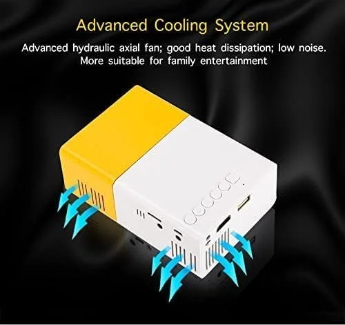 پروژکتور مینی قابل حمل YG300 - پروژکتور LED تمام رنگی سینمای خانگی برای گوشی هوشمند، لپ تاپ، تی وی باکس | پروژکتور میکرو جمع و جور برای استفاده در فضای باز، کودکان و سرگرمی خانوادگی پروژکتور مینی قابل حمل YG300 - پروژکتور LED تمام رنگی سینمای خانگی برای گوشی هوشمند، لپ تاپ، تی وی باکس | پروژکتور میکرو جمع و جور برای استفاده در فضای باز، کودکان و سرگرمی خانوادگی