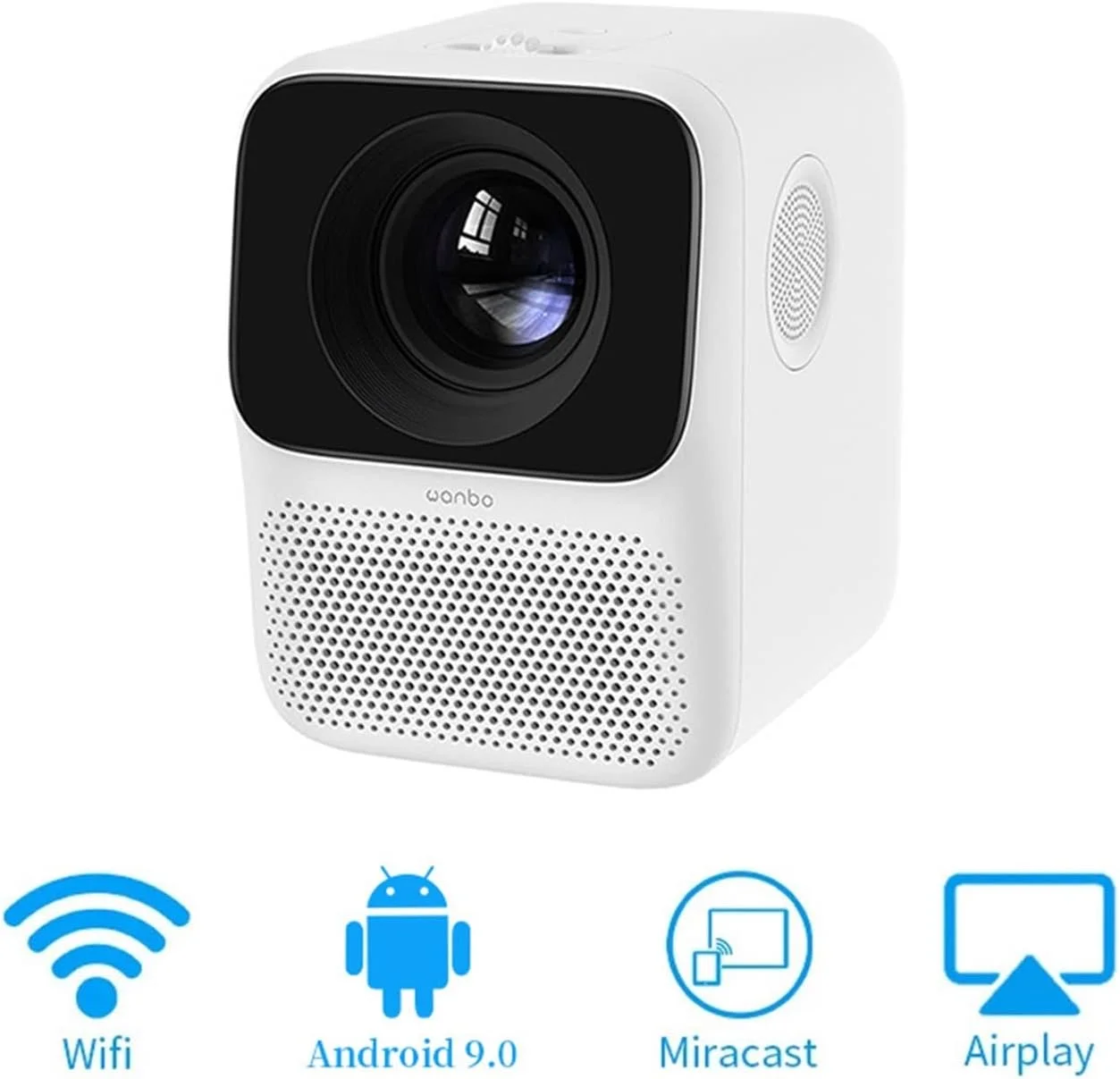 پروژکتور JVAYJH، پروژکتور T2 MAX 1080P مینی LED قابل حمل 4K 1920 * 1080P تصحیح کیستون برای خانه، دفتر، پروژکتورهای ویدئویی (اندروید 9.0) پروژکتور JVAYJH، پروژکتور T2 MAX 1080P مینی LED قابل حمل 4K 1920 * 1080P تصحیح کیستون برای خانه، دفتر، پروژکتورهای ویدئویی (اندروید 9.0)