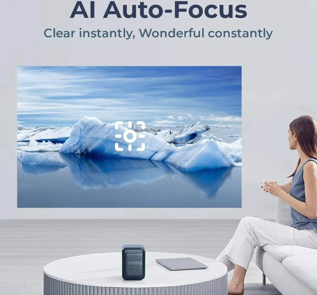 پروژکتور قابل حمل فول اچ دی 1080p وانبو T2 Max (جدید) - اندروید تی وی 9 با وای فای 6، بلوتوث 5.1 || فوکوس خودکار || طراحی مینیمال || سایز کوچک، اسپیکرهای استریو 6 واتی داخلی || حافظه داخلی 16 گیگابایتی || رنگ آبی پروژکتور قابل حمل فول اچ دی 1080p وانبو T2 Max (جدید) - اندروید تی وی 9 با وای فای 6، بلوتوث 5.1 || فوکوس خودکار || طراحی مینیمال || سایز کوچک، اسپیکرهای استریو 6 واتی داخلی || حافظه داخلی 16 گیگابایتی || رنگ آبی