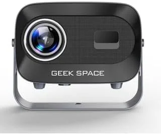 پروژکتور قابل حمل گیک اسپیس مدل A10 Plus، کیفیت 4K، رزولوشن اصلی 720P، سیستم عامل اندروید 11، وای فای دو بانده، 200 انسی لومن، تصحیح خودکار کیستون پروژکتور قابل حمل گیک اسپیس مدل A10 Plus، کیفیت 4K، رزولوشن اصلی 720P، سیستم عامل اندروید 11، وای فای دو بانده، 200 انسی لومن، تصحیح خودکار کیستون