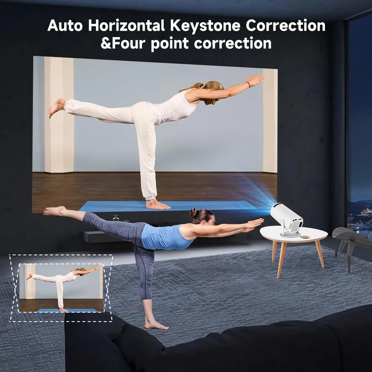 پروژکتور مینی ENUOSUMA، پشتیبانی از 4K 1080P، پروژکتور قابل حمل با WIFI6 دو بانده 5G بی سیم، بلوتوث 5.2، اندروید 11، 160 انسی لومن، چرخش 180 درجه، تصحیح خودکار کیستون، صفحه نمایش 35 تا 130 اینچ 001 پروژکتور مینی ENUOSUMA، پشتیبانی از 4K 1080P، پروژکتور قابل حمل با WIFI6 دو بانده 5G بی سیم، بلوتوث 5.2، اندروید 11، 160 انسی لومن، چرخش 180 درجه، تصحیح خودکار کیستون، صفحه نمایش 35 تا 130 اینچ 001