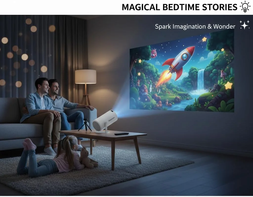 پروژکتور مینی قابل حمل Derovan – کیفیت Full HD 1080P و قابلیت پخش 4K، وایفای هوشمند و بیسیم، تصحیح خودکار کیستون، صفحه نمایش چرخان 180 درجه، اندازه تصویر قابل تنظیم پروژکتور مینی قابل حمل Derovan – کیفیت Full HD 1080P و قابلیت پخش 4K، وایفای هوشمند و بیسیم، تصحیح خودکار کیستون، صفحه نمایش چرخان 180 درجه، اندازه تصویر قابل تنظیم