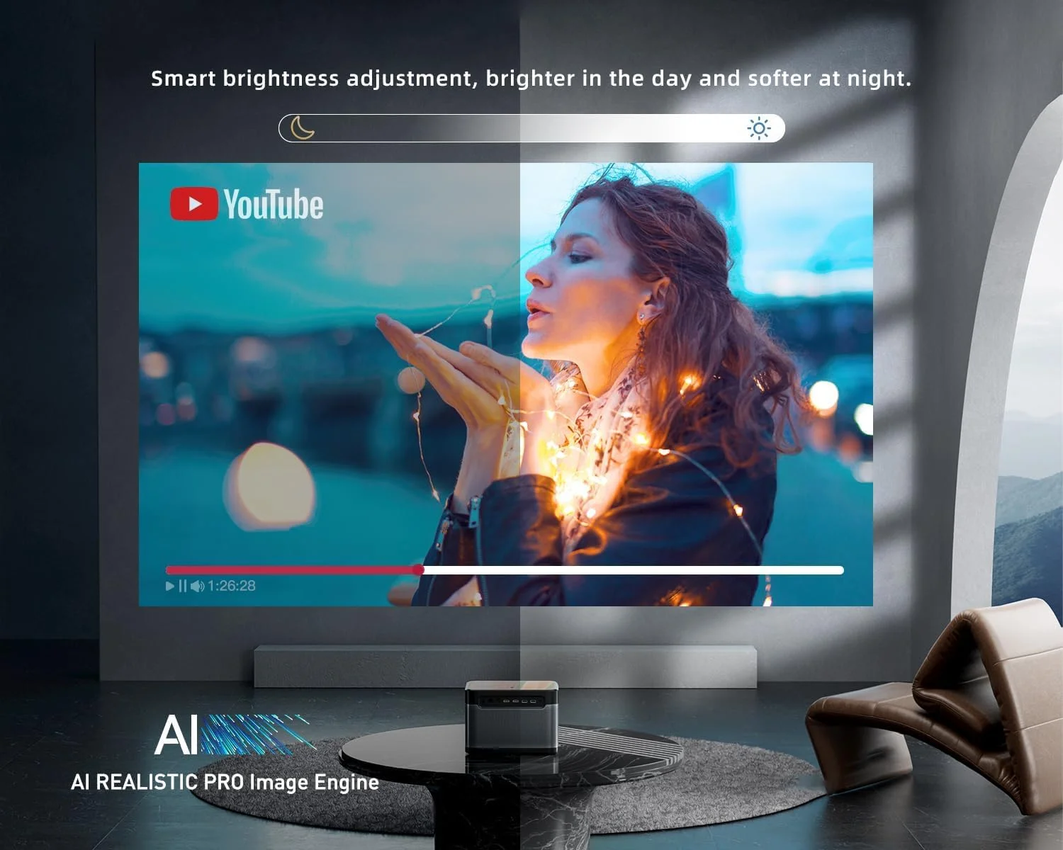 پروژکتور 4K دنگبی DBX3 Pro، 3200 لومن (3840 x 2160P)، مشکی، LCD، LED، HDMI، رابط HDMI، قابل حمل، نصب رومیزی پروژکتور 4K دنگبی DBX3 Pro، 3200 لومن (3840 x 2160P)، مشکی، LCD، LED، HDMI، رابط HDMI، قابل حمل، نصب رومیزی