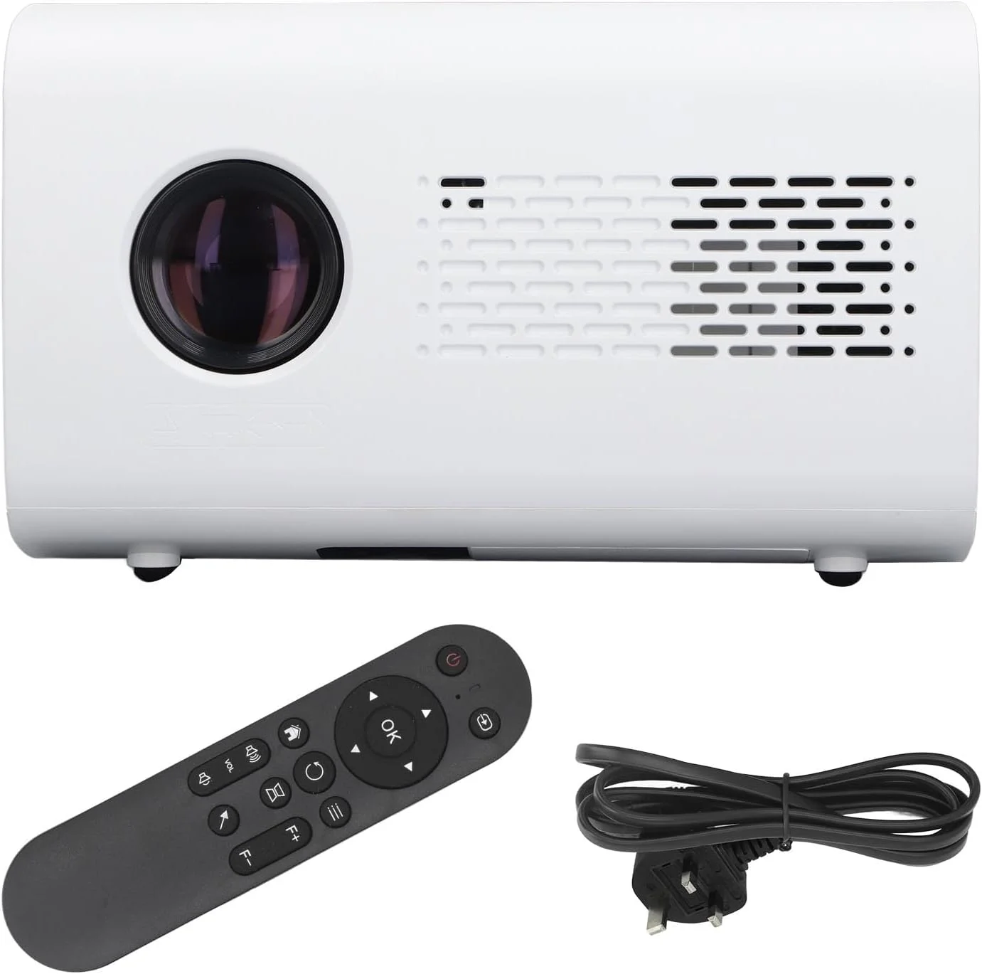 پروژکتور کوچک Cryfokt، پروژکتور فیلم 720P HD سینمای خانگی، پروژکتور تلفن 1500Lm محافظ چشم با رابط چندگانه، نسبت تصویر 1.25:1 پروژکتور قابل حمل برای تلفن های هوشمند خانگی پروژکتور کوچک Cryfokt، پروژکتور فیلم 720P HD سینمای خانگی، پروژکتور تلفن 1500Lm محافظ چشم با رابط چندگانه، نسبت تصویر 1.25:1 پروژکتور قابل حمل برای تلفن های هوشمند خانگی