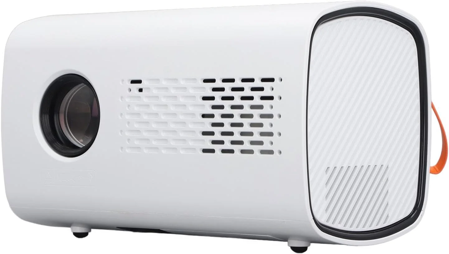 پروژکتور کوچک Cryfokt، پروژکتور فیلم 720P HD سینمای خانگی، پروژکتور تلفن 1500Lm محافظ چشم با رابط چندگانه، نسبت تصویر 1.25:1 پروژکتور قابل حمل برای تلفن های هوشمند خانگی پروژکتور کوچک Cryfokt، پروژکتور فیلم 720P HD سینمای خانگی، پروژکتور تلفن 1500Lm محافظ چشم با رابط چندگانه، نسبت تصویر 1.25:1 پروژکتور قابل حمل برای تلفن های هوشمند خانگی