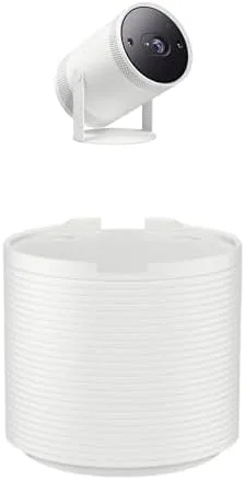 پروژکتور قابل حمل ال ای دی سامسونگ مدل Freestyle نسل دوم SP-LFF3CLAXXZN سازگار با HDR، سفید، به همراه پایه باتری Freestyle مدل VG-FBB3BA/ZN پروژکتور قابل حمل ال ای دی سامسونگ مدل Freestyle نسل دوم SP-LFF3CLAXXZN سازگار با HDR، سفید، به همراه پایه باتری Freestyle مدل VG-FBB3BA/ZN