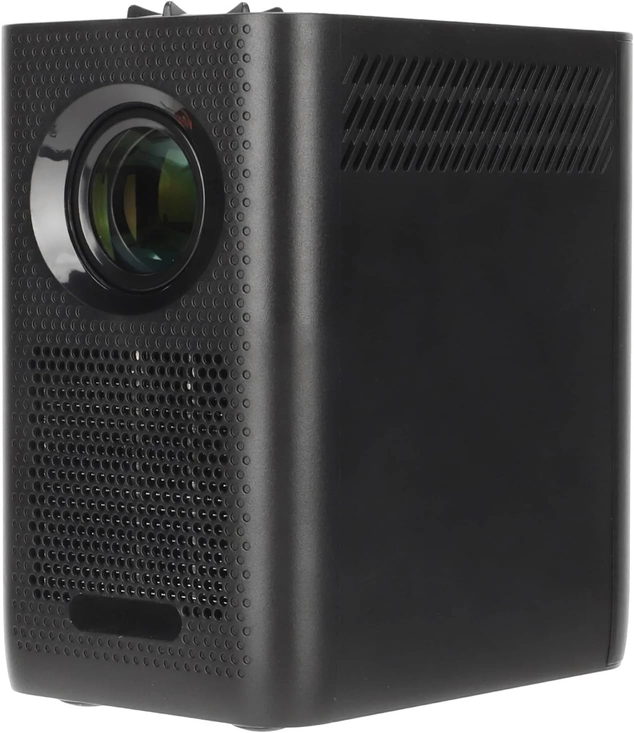 پروژکتور مینی Cryfokt، پروژکتور ویدئویی رمزگشایی 4K با کیفیت 1080P، رم 2 گیگابایتی حافظه 16 گیگابایتی، کنترل از راه دور WiFi، سینمای خانگی با پورت های دوگانه، تصحیح اعوجاج، پروژکتور جیبی فضای باز برای TV Stick PC