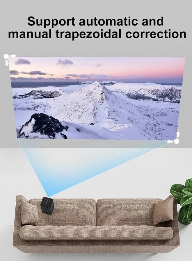 پروژکتور عمودی CRONY C900 با بلندگوی هوشمند بلوتوثی DLP، بلوتوث 5.0، پشتیبانی از 1080P، قابلیت آینه سازی بی سیم و باتری داخلی پروژکتور عمودی CRONY C900 با بلندگوی هوشمند بلوتوثی DLP، بلوتوث 5.0، پشتیبانی از 1080P، قابلیت آینه سازی بی سیم و باتری داخلی