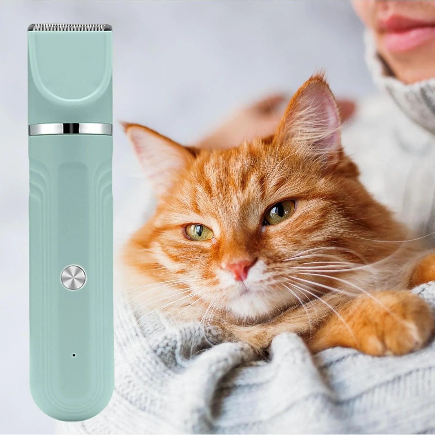 ست پیرایش سگ - ست پیرایش 4 در 1 برای سگ ها، ابزار برقی حرفه ای قیچی شارژی برای حمام توله سگ گربه خانگی در فضای داخلی ست پیرایش سگ - ست پیرایش 4 در 1 برای سگ ها، ابزار برقی حرفه ای قیچی شارژی برای حمام توله سگ گربه خانگی در فضای داخلی