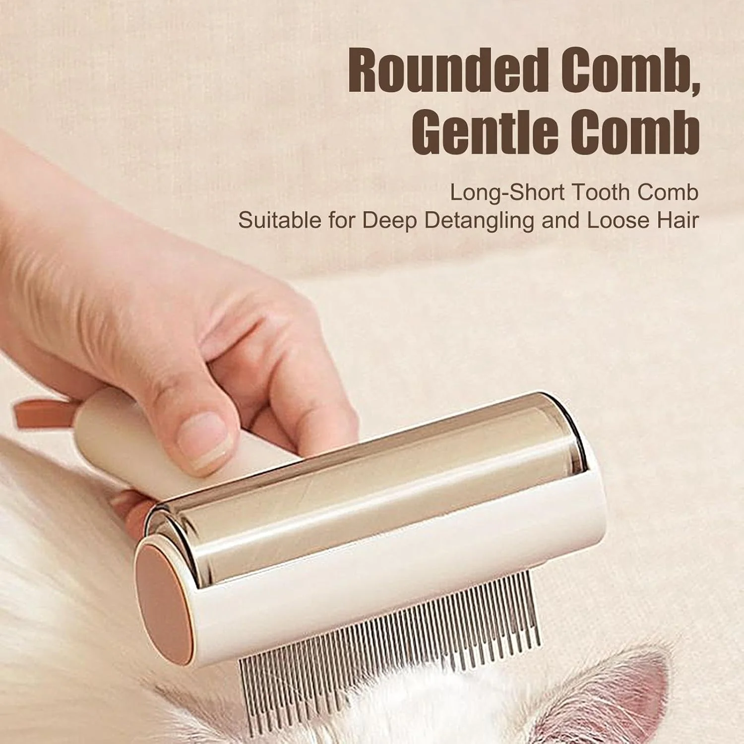 شانه گربه | برس سگ برای نظافت | شانه گره باز کن قابل حمل گربه برای حیوانات خانگی کوچک و بزرگ، بچه گربه ها و توله سگ ها شانه گربه | برس سگ برای نظافت | شانه گره باز کن قابل حمل گربه برای حیوانات خانگی کوچک و بزرگ، بچه گربه ها و توله سگ ها