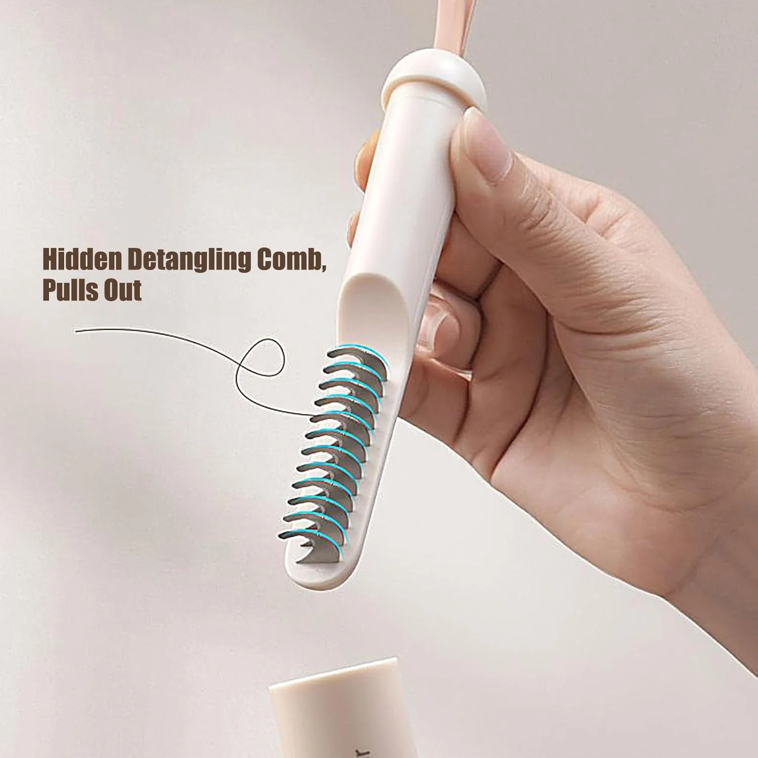 شانه گره باز کن سگ - برس سگ همراه با مو جمع کن - شانه گره باز کن قابل حمل گربه برای حیوانات خانگی کوچک و بزرگ، بچه گربه ها و توله سگ ها شانه گره باز کن سگ - برس سگ همراه با مو جمع کن - شانه گره باز کن قابل حمل گربه برای حیوانات خانگی کوچک و بزرگ، بچه گربه ها و توله سگ ها