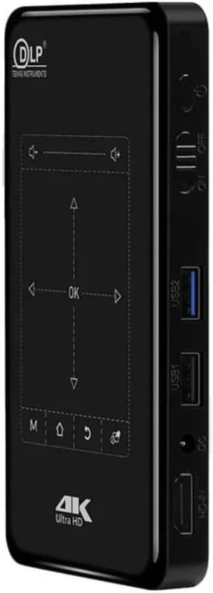 پروژکتور هوشمند مینی قابل حمل Borrego BP09 با کیفیت 4K ULTRA HD، پروژکتور LED ویدئویی سینمای خانگی پروژکتور هوشمند مینی قابل حمل Borrego BP09 با کیفیت 4K ULTRA HD، پروژکتور LED ویدئویی سینمای خانگی