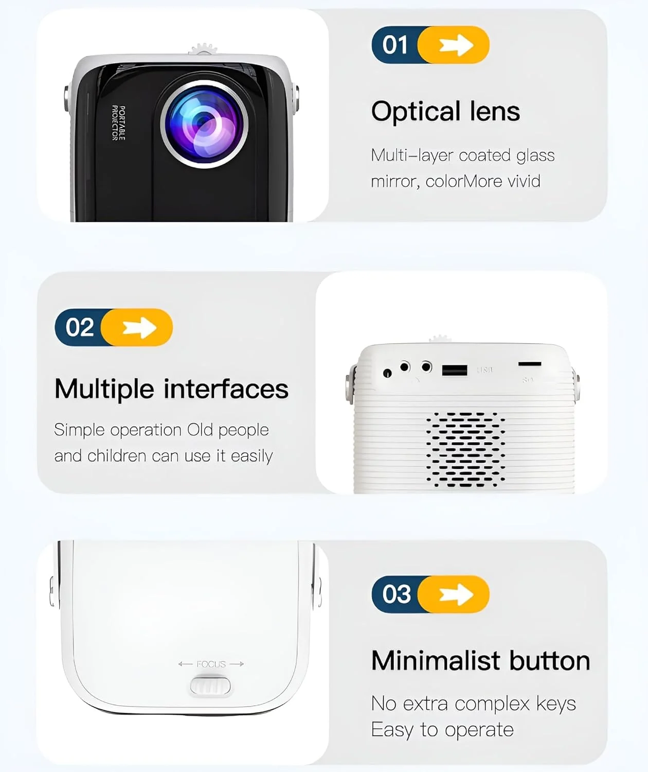 پروژکتور ویدئویی قابل حمل وای فای 5G مدل BORTONY Mini S10، 1920x1080P، پروژکتور چند رسانه ای هوشمند اندروید 8000 لومن، سینمای خانگی بلوتوث، پروژکتور فیلم، پشتیبانی از بلوتوث/وای فای/USB/کارت SD (مشکی) پروژکتور ویدئویی قابل حمل وای فای 5G مدل BORTONY Mini S10، 1920x1080P، پروژکتور چند رسانه ای هوشمند اندروید 8000 لومن، سینمای خانگی بلوتوث، پروژکتور فیلم، پشتیبانی از بلوتوث/وای فای/USB/کارت SD (مشکی)