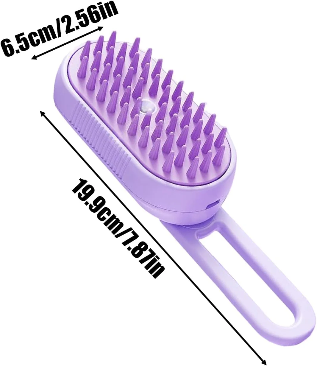 برس بخار گربه، برس موی گربه ضد الکتریسیته ساکن USB 4 در 1 | ابزار رفع گره خوردگی موی حیوانات خانگی برای حمام کردن در فضای باز، دوش گرفتن، تولد، تعطیلات، خانه، خوابگاه، آپارتمان، قفس، حمام برس بخار گربه، برس موی گربه ضد الکتریسیته ساکن USB 4 در 1 | ابزار رفع گره خوردگی موی حیوانات خانگی برای حمام کردن در فضای باز، دوش گرفتن، تولد، تعطیلات، خانه، خوابگاه، آپارتمان، قفس، حمام