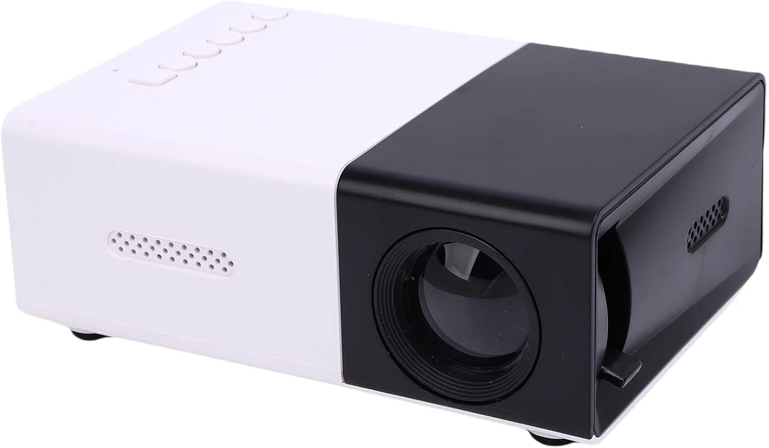 پروژکتور مینی Bewinner - پروژکتور قابل حمل 1080P HD، سینمای خانگی، پشتیبانی از کارت حافظه USB AV، فیلم کوچک قابل حمل برای تلفن ها و لپ تاپ ها (پلاگین UK) پروژکتور مینی Bewinner - پروژکتور قابل حمل 1080P HD، سینمای خانگی، پشتیبانی از کارت حافظه USB AV، فیلم کوچک قابل حمل برای تلفن ها و لپ تاپ ها (پلاگین UK)