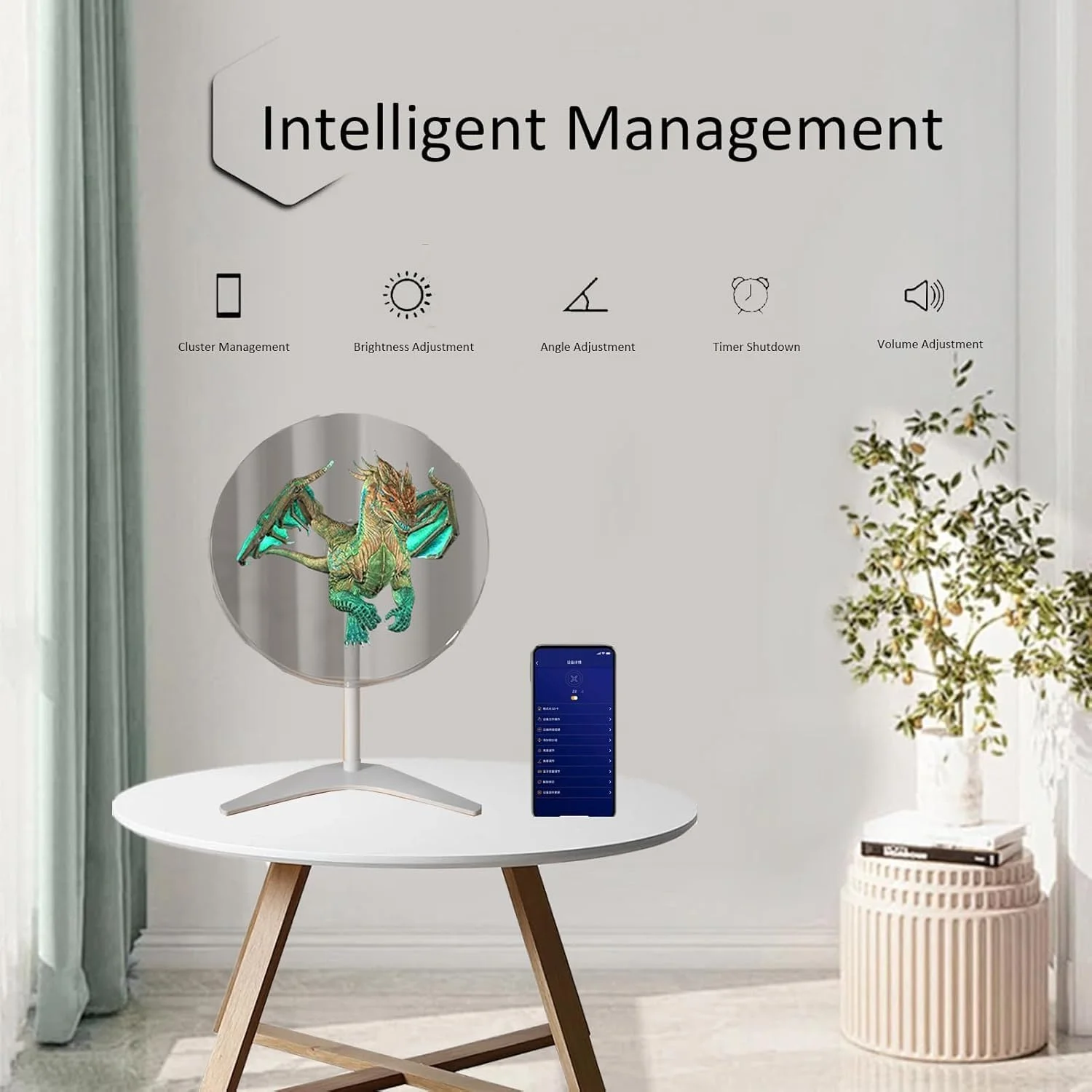 پروژکتور صفحه نمایش فن هولوگرام سه بعدی Azonee - کتابخانه ویدیویی 700، رزولوشن HD LED 2000 * 1444PX، نمایشگر LED رومیزی سقفی برای مغازه ها، کتابفروشی ها، رویدادهای نمایشگاهی (اندازه کوچک 4.7 اینچ) پروژکتور صفحه نمایش فن هولوگرام سه بعدی Azonee - کتابخانه ویدیویی 700، رزولوشن HD LED 2000 * 1444PX، نمایشگر LED رومیزی سقفی برای مغازه ها، کتابفروشی ها، رویدادهای نمایشگاهی (اندازه کوچک 4.7 اینچ)