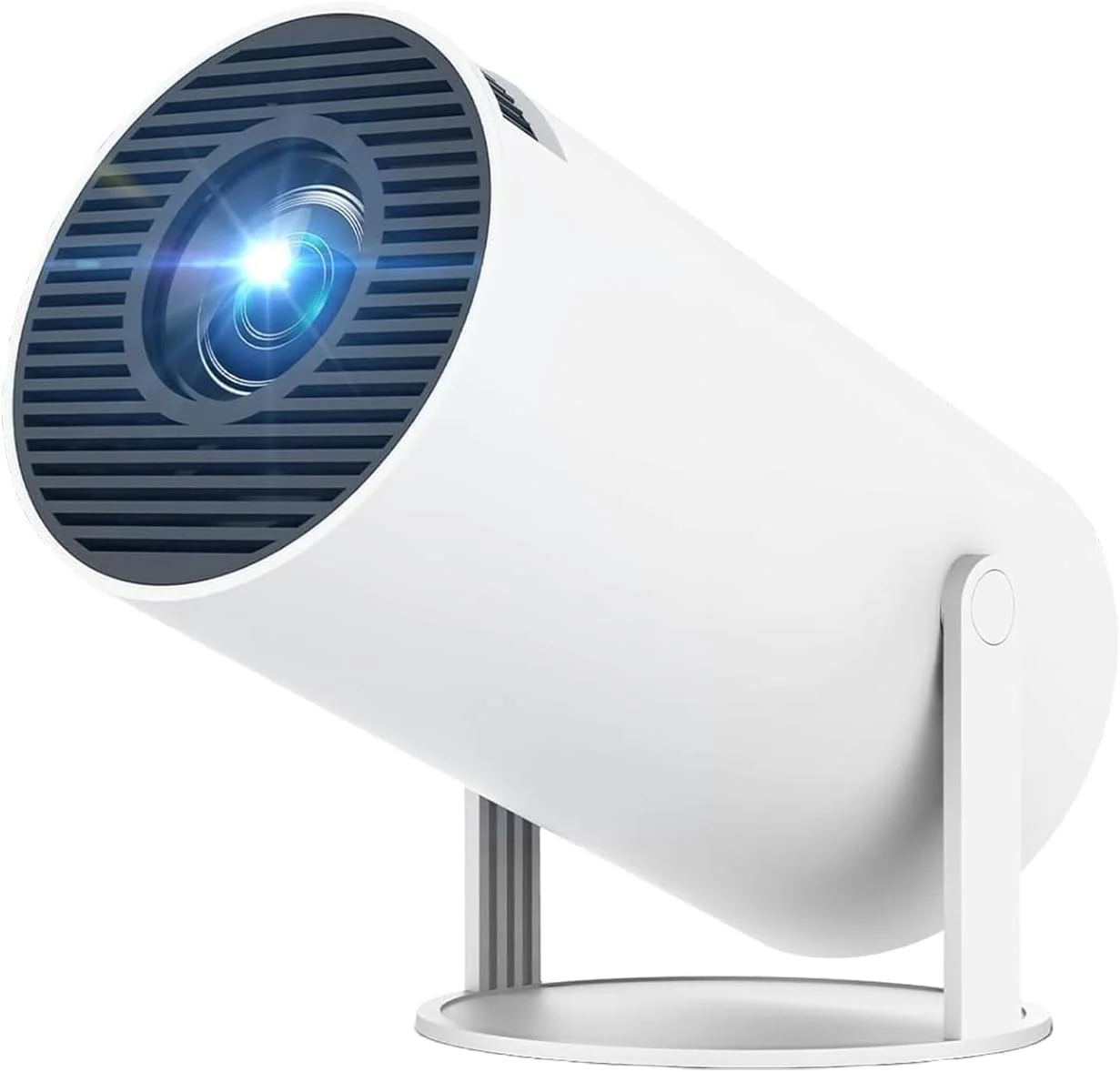 پروژکتور کوچک Astarama، پروژکتور قابل حمل، پروژکتور 4K/200 ANSI با WiFi 2.4/5G و بلوتوث. تصحیح خودکار کیستون، صفحه نمایش 40 تا 130 اینچی، چرخش 180 درجه، اندروید 11.0، پروژکتور فیلم با طراحی گرد (سفید) پروژکتور کوچک Astarama، پروژکتور قابل حمل، پروژکتور 4K/200 ANSI با WiFi 2.4/5G و بلوتوث. تصحیح خودکار کیستون، صفحه نمایش 40 تا 130 اینچی، چرخش 180 درجه، اندروید 11.0، پروژکتور فیلم با طراحی گرد (سفید)