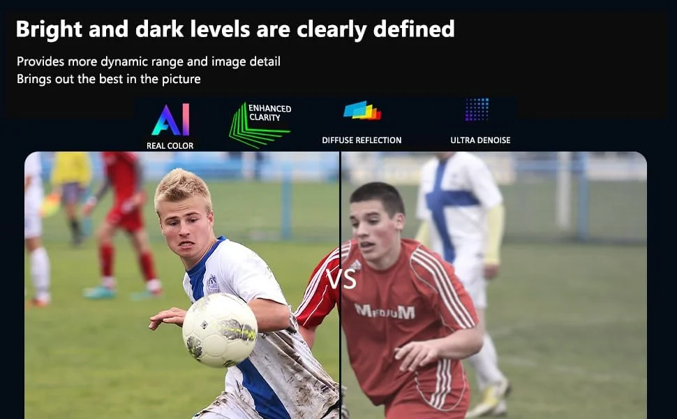 پروژکتور مینی AYEBIA، پروژکتور ویدئویی قابل حمل چند منظوره HD 1080P، با کنترل از راه دور، برای استفاده در فضای داخلی و خارجی پروژکتور مینی AYEBIA، پروژکتور ویدئویی قابل حمل چند منظوره HD 1080P، با کنترل از راه دور، برای استفاده در فضای داخلی و خارجی