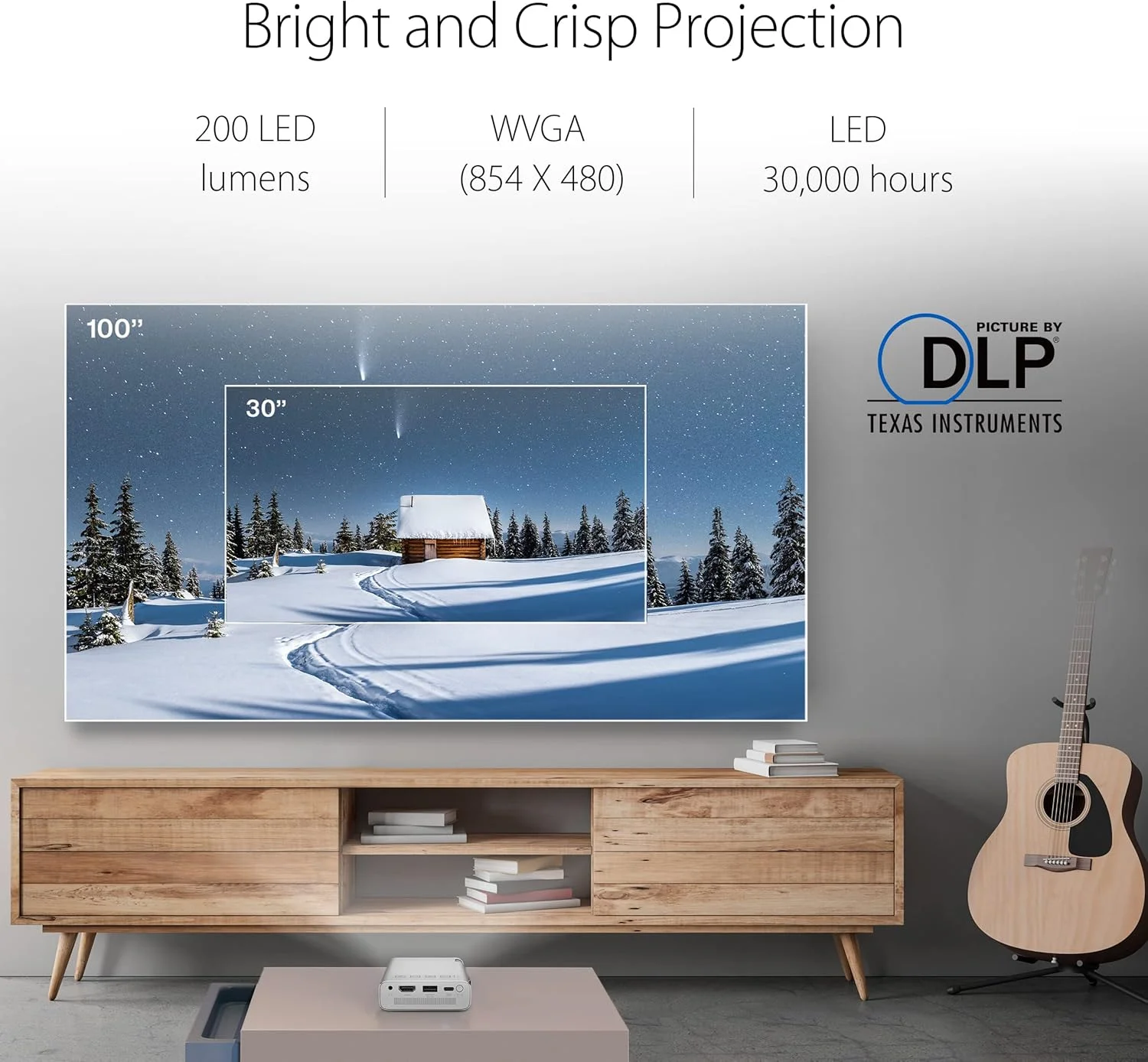 پروژکتور LED مینی ایسوس ZenBeam E1R – 200 لومن LED، رزولوشن WVGA (854x480)، حالت نمایش عمودی خودکار، باتری داخلی برای پخش ویدیو تا 4 ساعت پروژکتور LED مینی ایسوس ZenBeam E1R – 200 لومن LED، رزولوشن WVGA (854x480)، حالت نمایش عمودی خودکار، باتری داخلی برای پخش ویدیو تا 4 ساعت