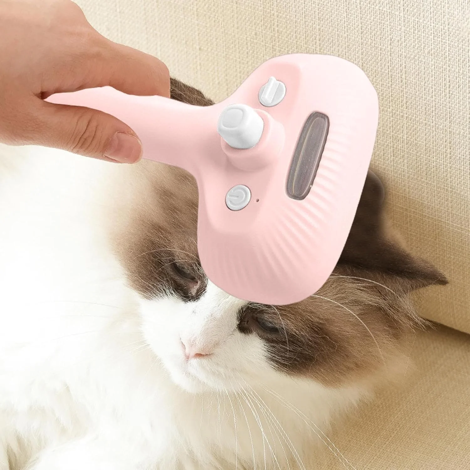 برس آب پاش گربه - برس موی گربه | شانه ابزار تمیز کننده ضد الکتریسیته ساکن حیوانات خانگی کاهش ریزش مو نظافت روزانه استفاده در حمام سالن اسپا آماده سازی نمایش