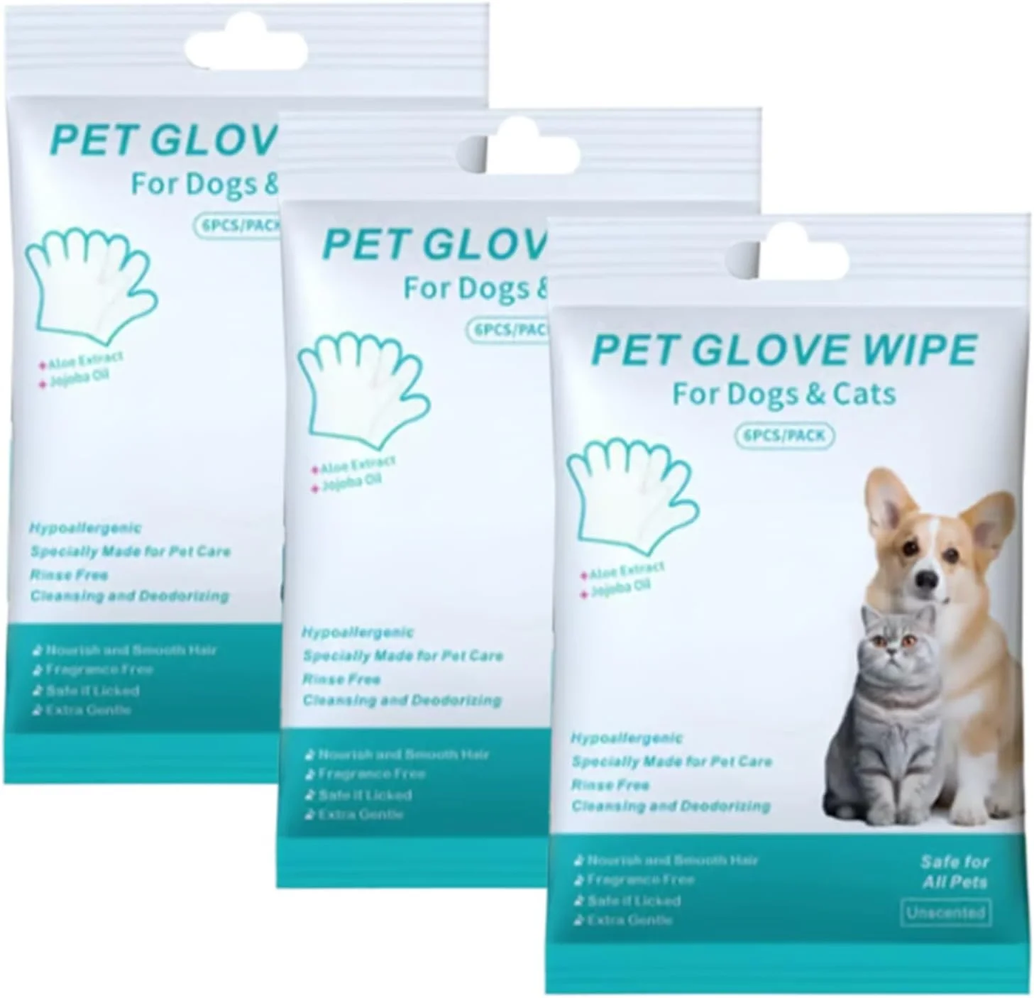 دستکش های مرطوب تمیز کننده حیوانات خانگی برای سگ ها - دستکش های نظافت بچه گربه 3 عددی برای حمام کردن - دستکش های نظافت موی حیوانات خانگی برای تمیز کردن، نگهداری، حمام کردن، توله سگ، بچه گربه، مسافرت روزانه دستکش های مرطوب تمیز کننده حیوانات خانگی برای سگ ها - دستکش های نظافت بچه گربه 3 عددی برای حمام کردن - دستکش های نظافت موی حیوانات خانگی برای تمیز کردن، نگهداری، حمام کردن، توله سگ، بچه گربه، مسافرت روزانه