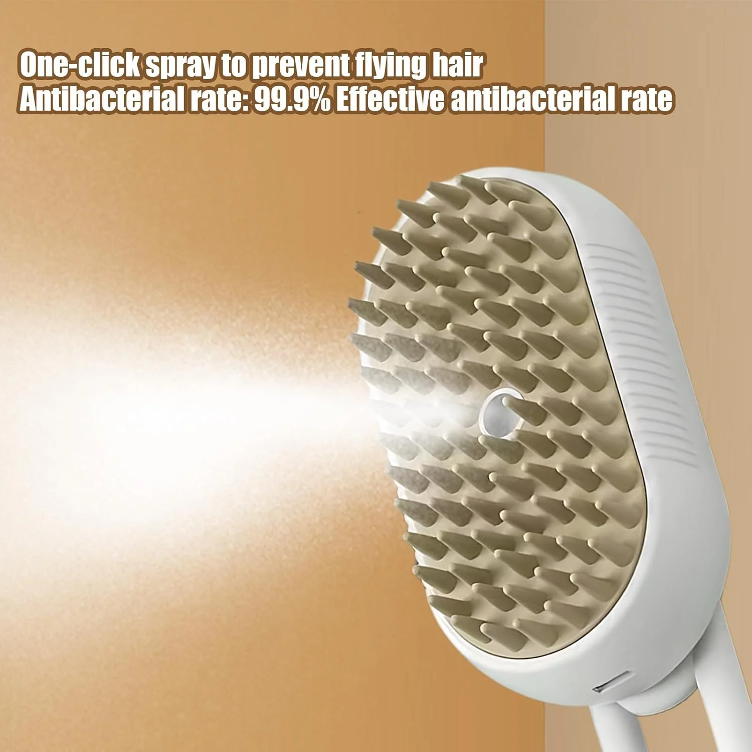 برس بخار حیوانات خانگی - برس رفع گره شارژی USB | شانه ماساژ بی صدا و قابل حمل برای حمام خانگی، مسافرت در فضای باز، مراقبت از بچه گربه، خرگوش و توله سگ برس بخار حیوانات خانگی - برس رفع گره شارژی USB | شانه ماساژ بی صدا و قابل حمل برای حمام خانگی، مسافرت در فضای باز، مراقبت از بچه گربه، خرگوش و توله سگ