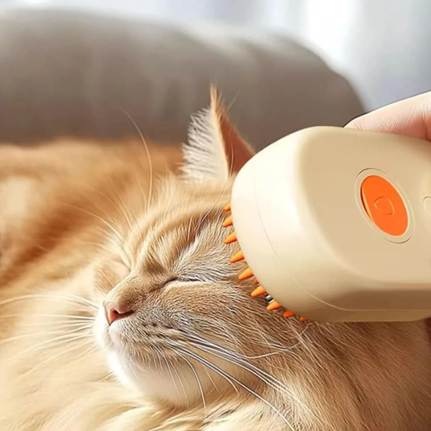 برس حیوانات خانگی برای گربه ها، برس ریزش موی گربه لوازم آرایش سگ - ابزار تمیز کننده شانه شارژی لوازم حیوانات خانگی برای حذف موهای زیرین کوتاه و بلند توله سگ بچه گربه در داخل خانه برس حیوانات خانگی برای گربه ها، برس ریزش موی گربه لوازم آرایش سگ - ابزار تمیز کننده شانه شارژی لوازم حیوانات خانگی برای حذف موهای زیرین کوتاه و بلند توله سگ بچه گربه در داخل خانه