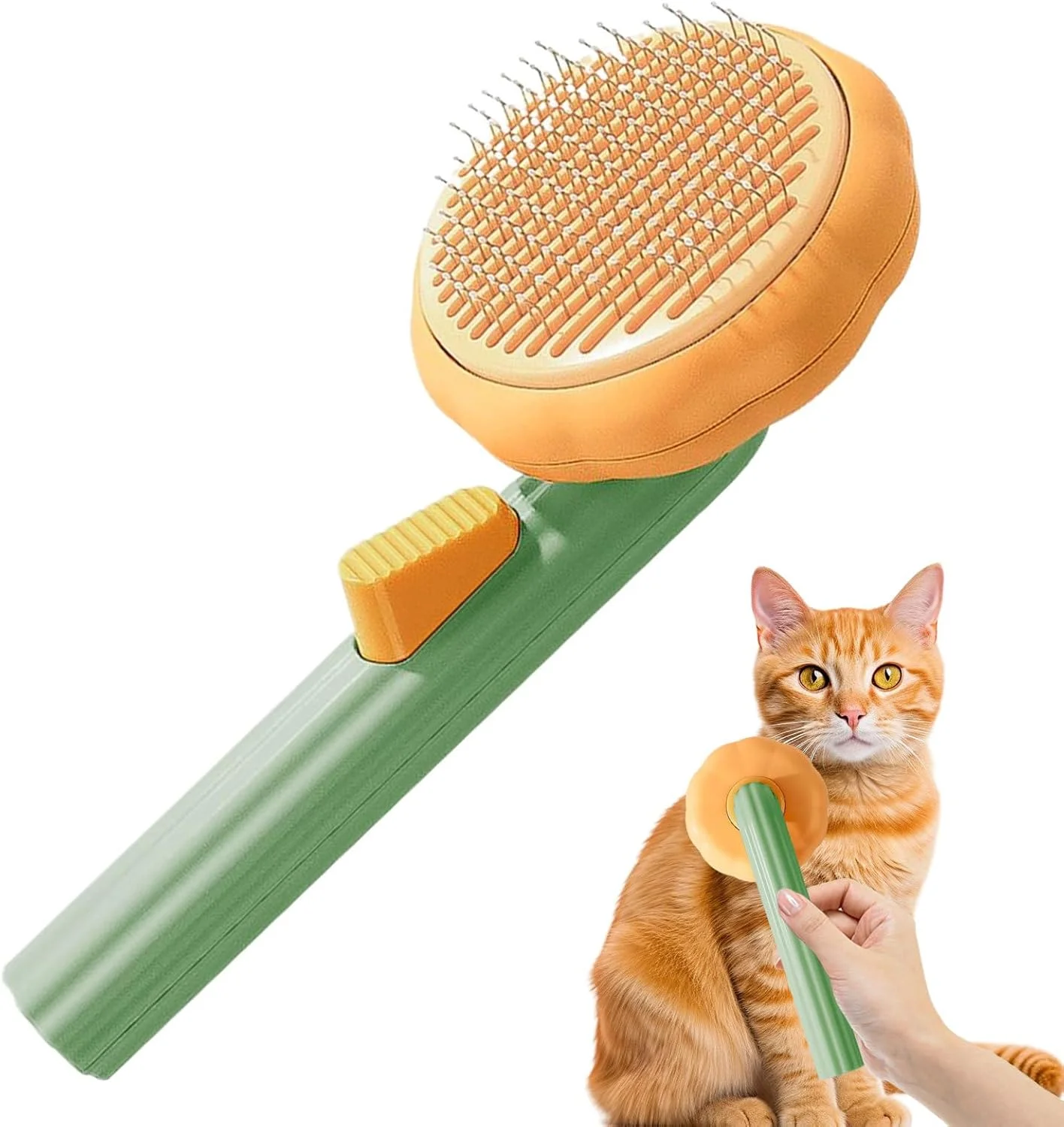 برس سگ، برس نظافت مو برای ریزش موی سگ - شانه گره باز کن طرح کدو تنبل، ابزار ماساژ برای ریزش مو، شستشوی توله سگ، حمام، منزل، فرش، دوش، مراقبت از حیوانات خانگی برس سگ، برس نظافت مو برای ریزش موی سگ - شانه گره باز کن طرح کدو تنبل، ابزار ماساژ برای ریزش مو، شستشوی توله سگ، حمام، منزل، فرش، دوش، مراقبت از حیوانات خانگی