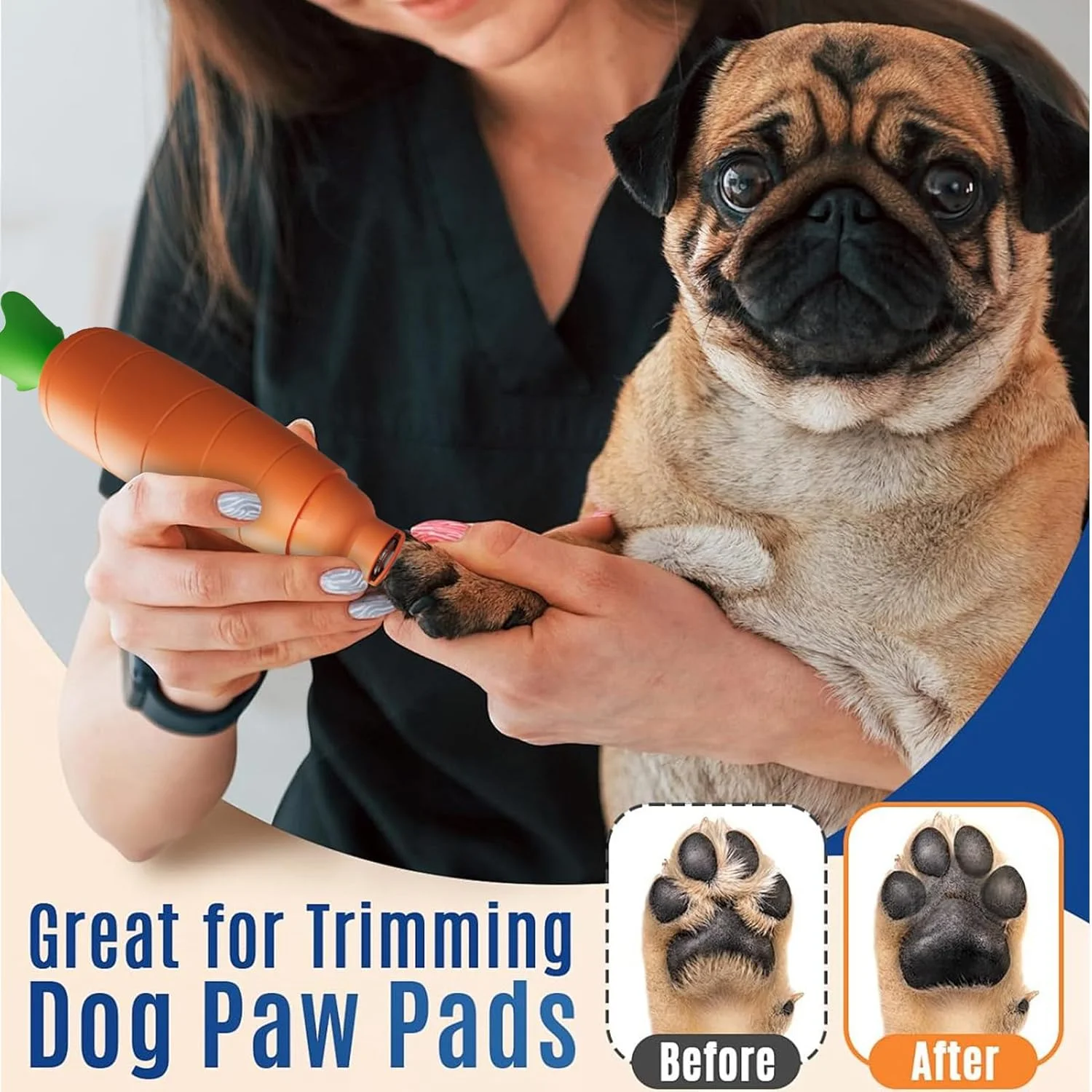 سوهان ناخن حیوانات خانگی | با چراغ LED داخلی | ناخن گیر سگ، مناسب برای بچه گربه، توله سگ، حیوانات کوچک، منزل، حمام، پناهگاه، مسافرت سوهان ناخن حیوانات خانگی | با چراغ LED داخلی | ناخن گیر سگ، مناسب برای بچه گربه، توله سگ، حیوانات کوچک، منزل، حمام، پناهگاه، مسافرت