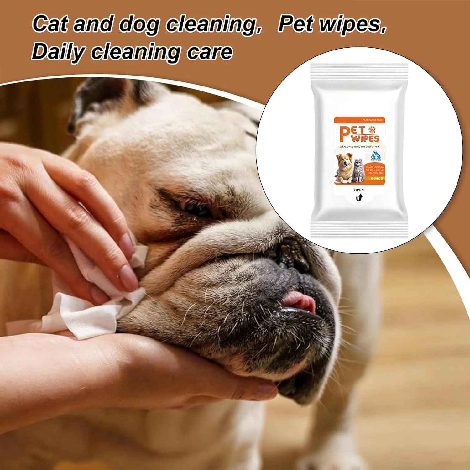 دستمال مرطوب پاک کننده لکه اشک سگ | دستمال مرطوب نرم و سازگار با پوست برای چشم توله سگ - لوازم حیوانات خانگی برای حمام کردن، شستشو، نظافت، سلامت پنجه، مسافرت، داخل و خارج از منزل، تمیز کردن دامپزشکی توله سگ دستمال مرطوب پاک کننده لکه اشک سگ | دستمال مرطوب نرم و سازگار با پوست برای چشم توله سگ - لوازم حیوانات خانگی برای حمام کردن، شستشو، نظافت، سلامت پنجه، مسافرت، داخل و خارج از منزل، تمیز کردن دامپزشکی توله سگ