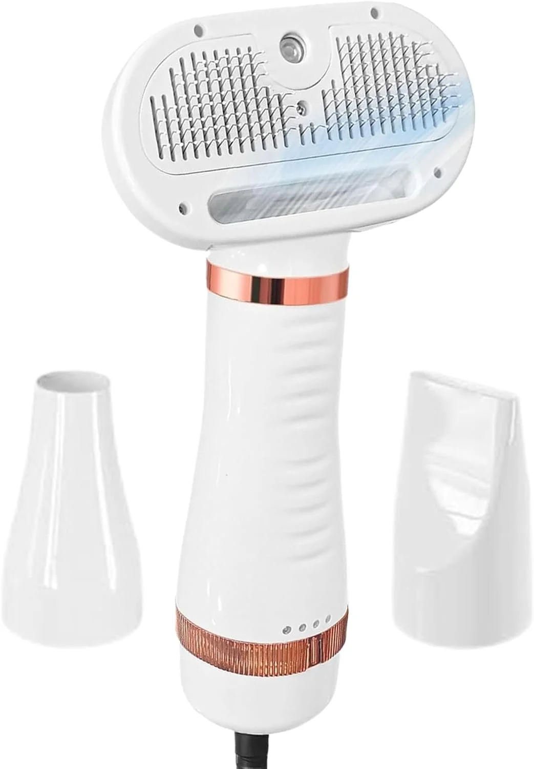 سشوار حیوانات خانگی - سشوار مخصوص خشک کردن و آرایش سگ، تنظیمات قابل تنظیم و کم صدا، مناسب برای سگ، گربه، توله سگ، سالن، منزل و مسافرت