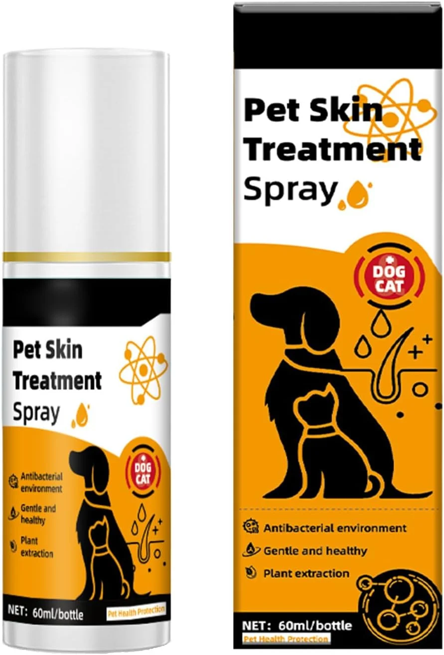 اسپری ضد خارش سگ - کمک به تسکین پوست حساس | اسپری موثر 60 میلی لیتری، لوازم حیوانات خانگی، مه آرامش بخش برای مسافرت، مراقبت بعد از پیاده روی، آسایش حمام، بهداشت روزانه، نظافت، فعالیت در فضای باز