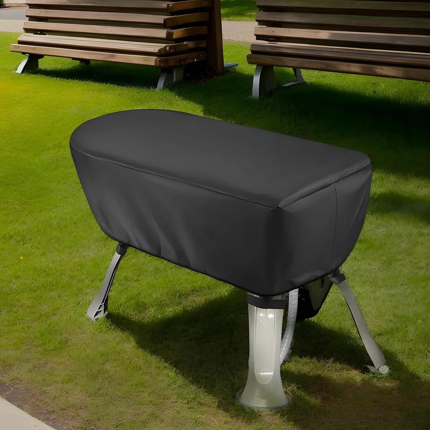 روکش تاشو وان حمام سگ 118x56x38 سانتی متر پارچه آکسفورد ضد گرد و غبار و ضد آب روکش تاشو وان حمام سگ 118x56x38 سانتی متر پارچه آکسفورد ضد گرد و غبار و ضد آب