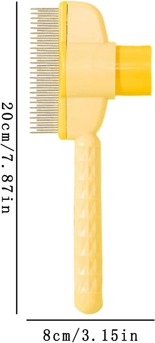 برس گربه برای ریزش مو | دسته ارگونومیک با قابلیت تمیز کردن آسان | برس حیوانات خانگی برای گربه ها - مناسب برای نظافت و مراقبت از پوشش موی سگ و گربه برس گربه برای ریزش مو | دسته ارگونومیک با قابلیت تمیز کردن آسان | برس حیوانات خانگی برای گربه ها - مناسب برای نظافت و مراقبت از پوشش موی سگ و گربه