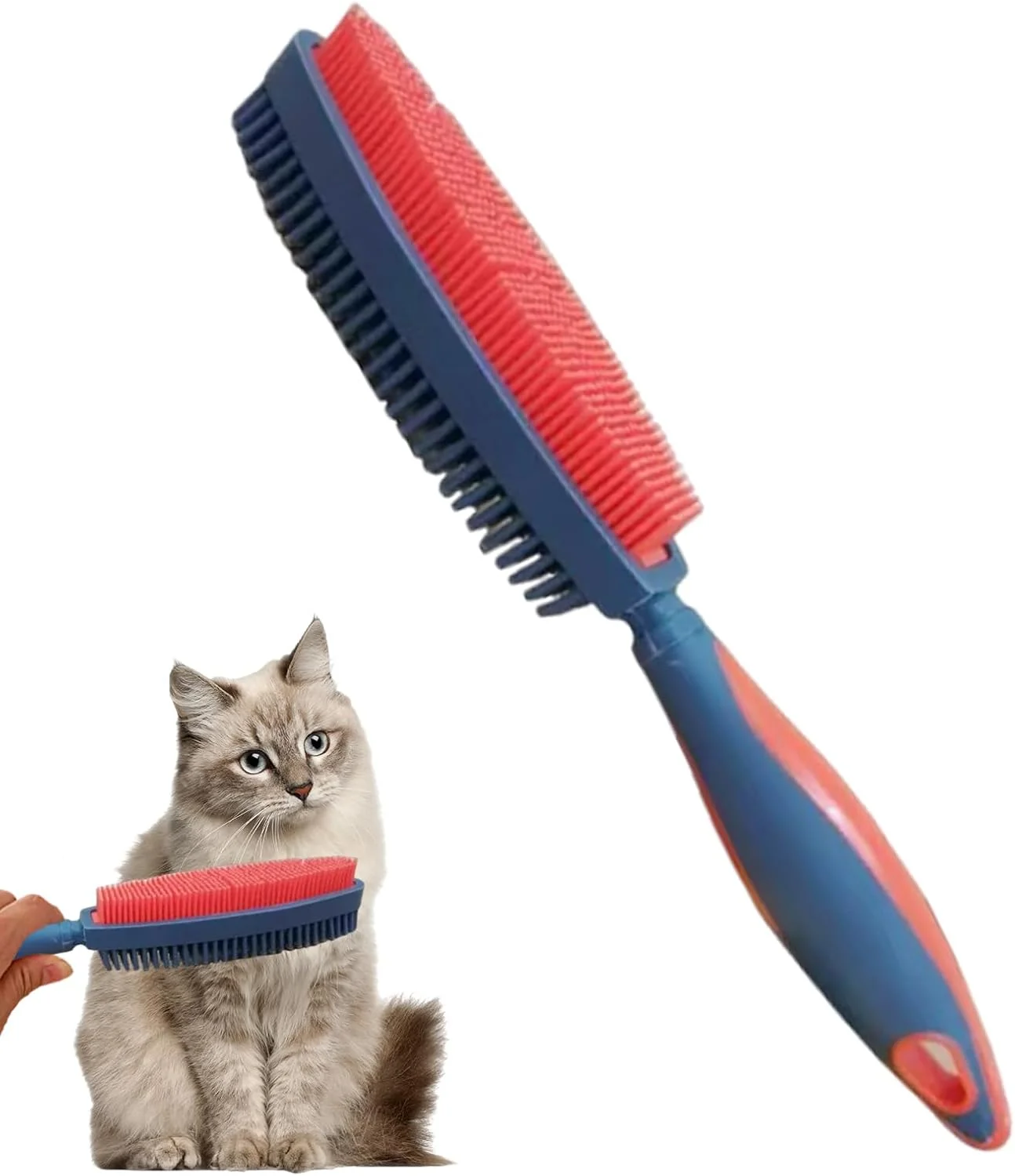 برس سگ برای ریزش مو - ابزار دو طرفه | برس حذف موی حیوانات خانگی - برای تمیز کردن و حذف موی حیوانات خانگی، خرگوش، بچه گربه و توله سگ برس سگ برای ریزش مو - ابزار دو طرفه | برس حذف موی حیوانات خانگی - برای تمیز کردن و حذف موی حیوانات خانگی، خرگوش، بچه گربه و توله سگ