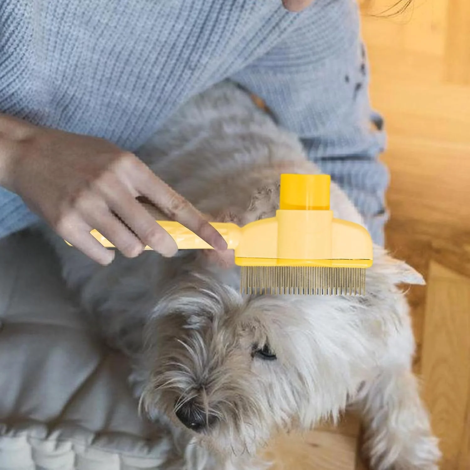 برس نظافت گربه | دسته ارگونومیک با قابلیت تمیز کردن آسان | برس نظافت حیوانات خانگی | مناسب برای نظافت موی سگ و گربه، حمام کردن، تمیز کردن لایه زیرین مو و از بین بردن گره خوردگی برس نظافت گربه | دسته ارگونومیک با قابلیت تمیز کردن آسان | برس نظافت حیوانات خانگی | مناسب برای نظافت موی سگ و گربه، حمام کردن، تمیز کردن لایه زیرین مو و از بین بردن گره خوردگی